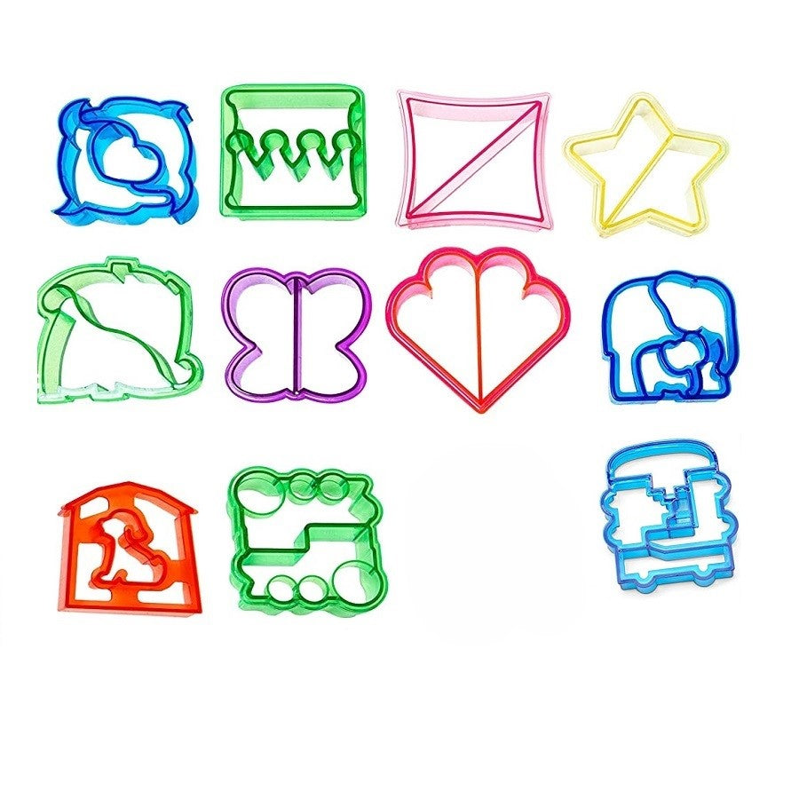 Verschiedene Kunststoff Sandwich Ausstecher Brot&Toast