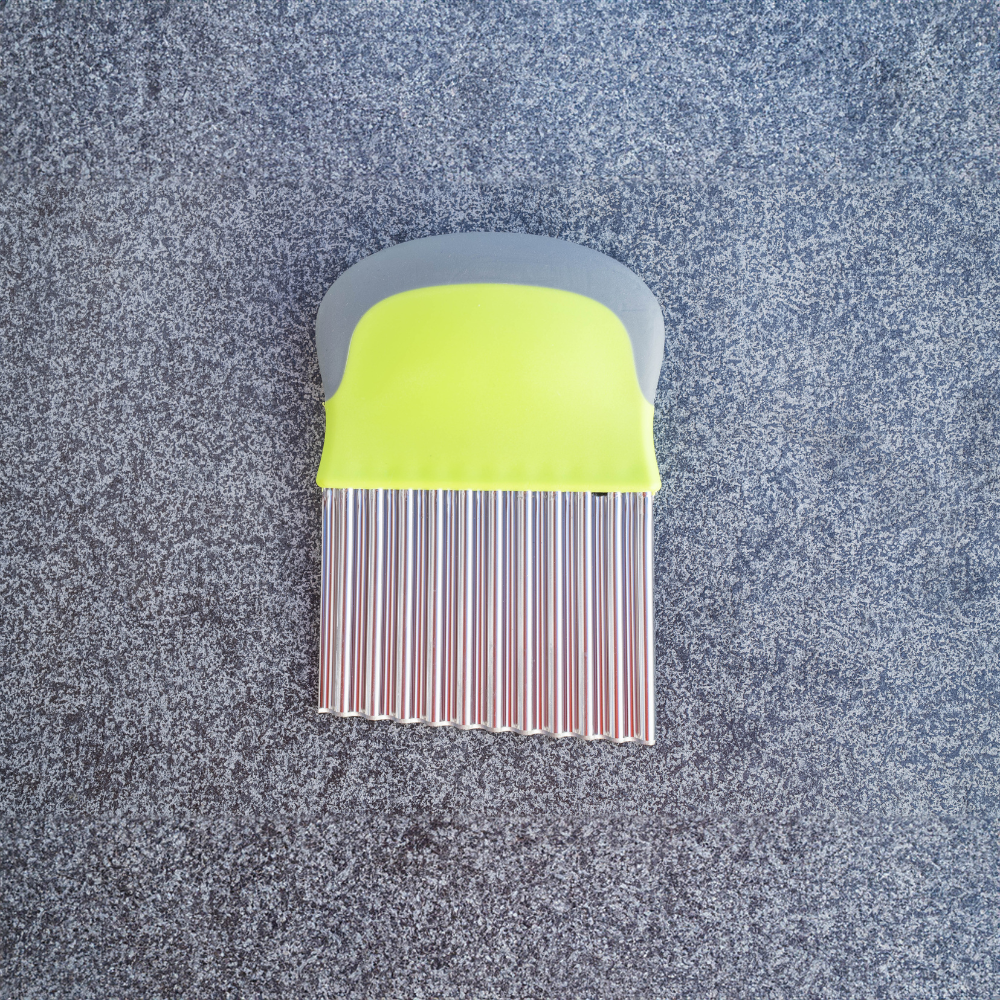 Edelstahl Wellenschneider für Obst und Gemüse