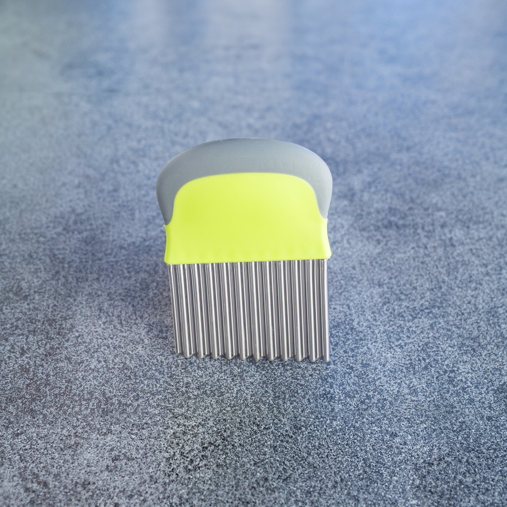 Edelstahl Wellenschneider für Obst und Gemüse