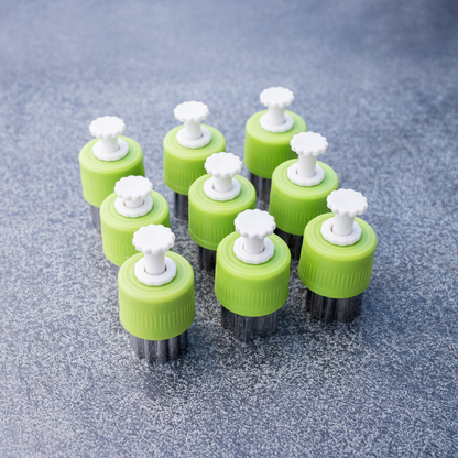 Obstschneider Set mit Druckknopf