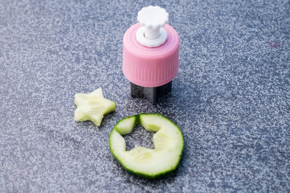 Obstschneider Set mit Druckknopf