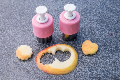 Obstschneider Set mit Druckknopf